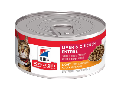 Adult Light Liver & Chicken Entrée Cat Food