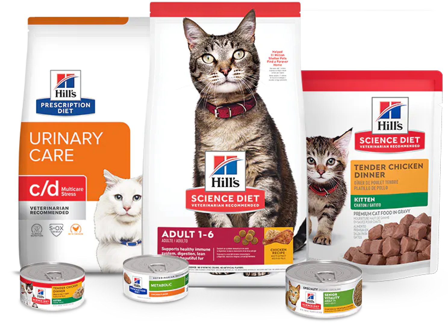 Hills Pet Cat Foods